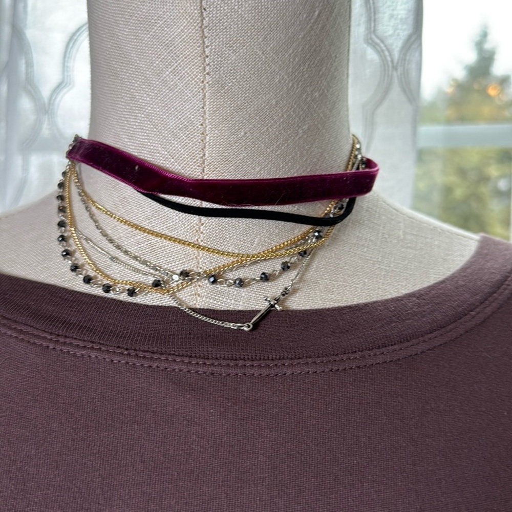 Free People Layered Necklace NWT